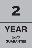 2 Year 24/7 Guarantee