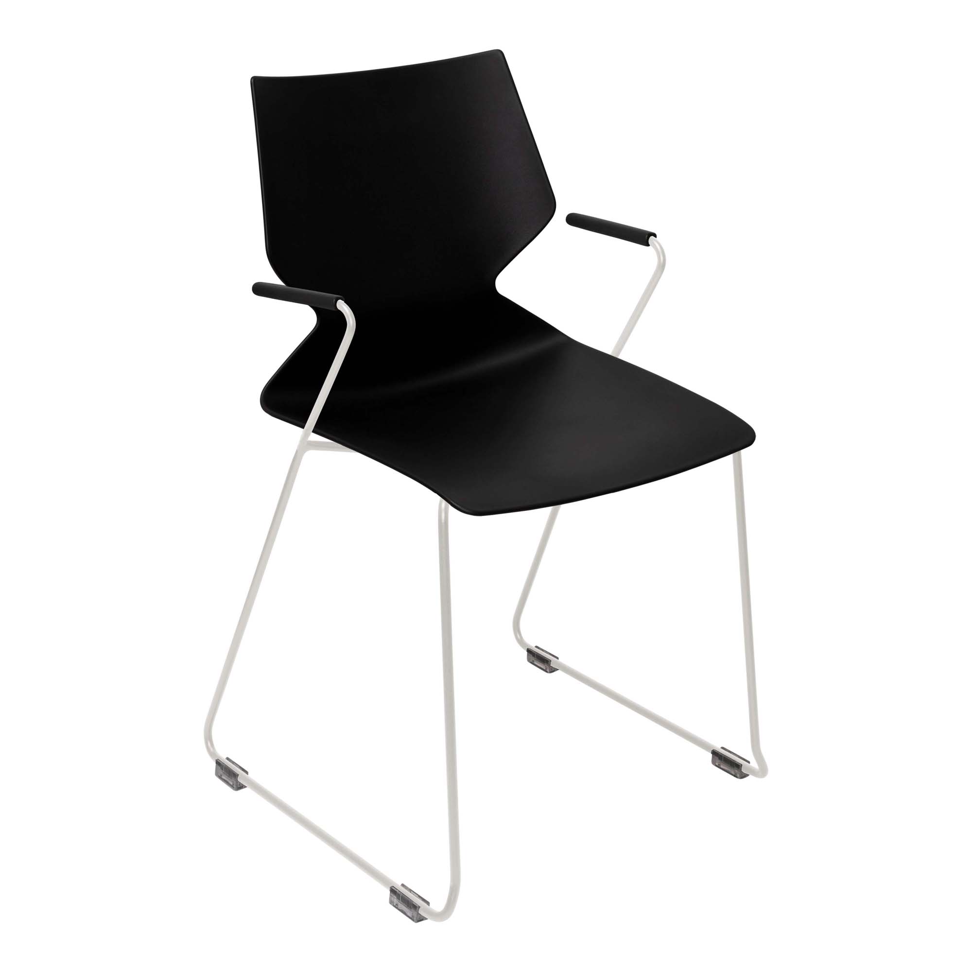 Konfurb Fly Sled Chair - with arms | Buro