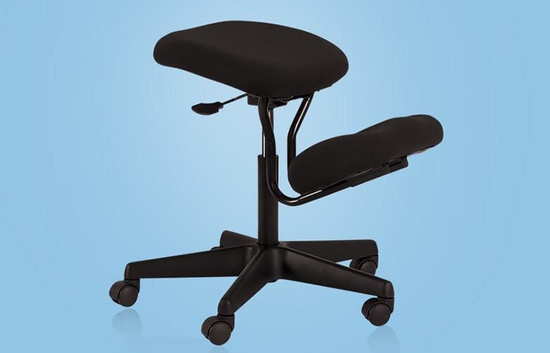 Kneeling chair for online standing desk