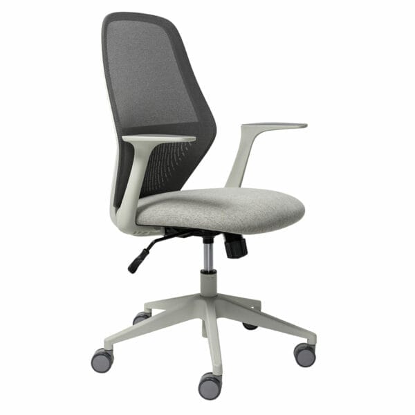 mondo white chair angle image