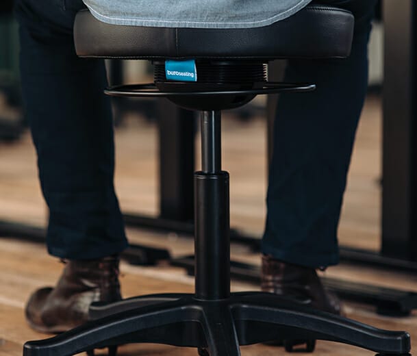 buro polo stool seat and adjustable ring