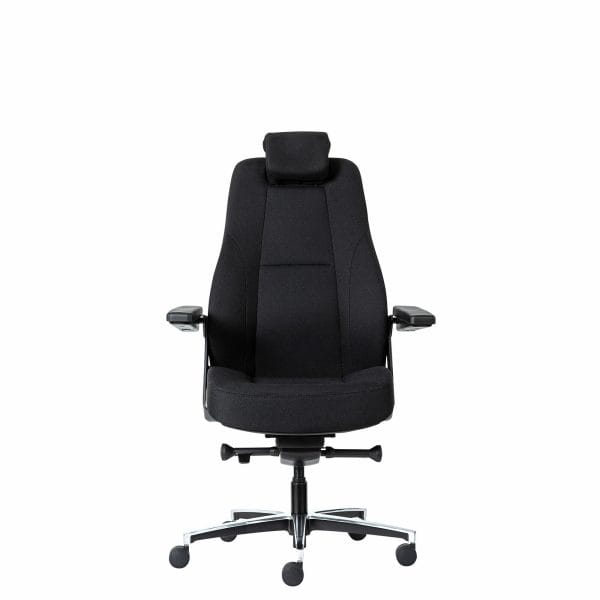 Buro Maverick controller 247 chair in fabric back view