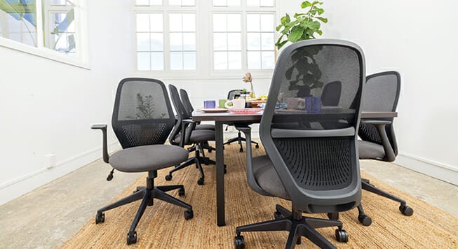 mondo soho chairs in office meeting room