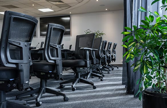 buro metro II chairs in meeting room