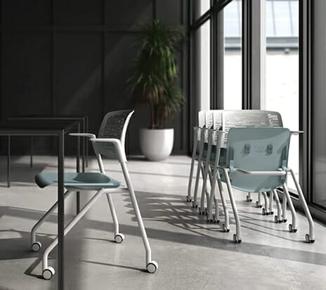 konfurb flx chair stacked