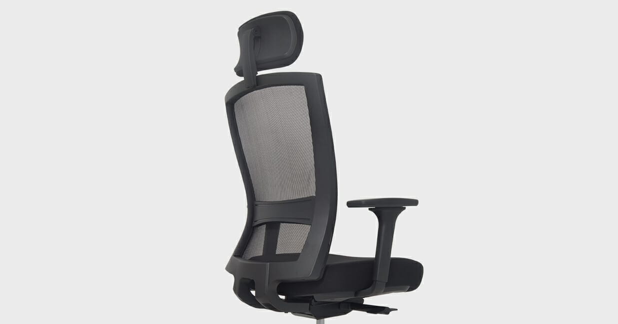 buro mentor mesh back with headrest