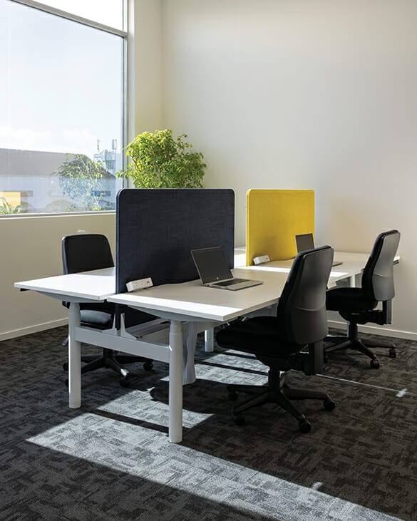 buro roma HB chairs at workstation