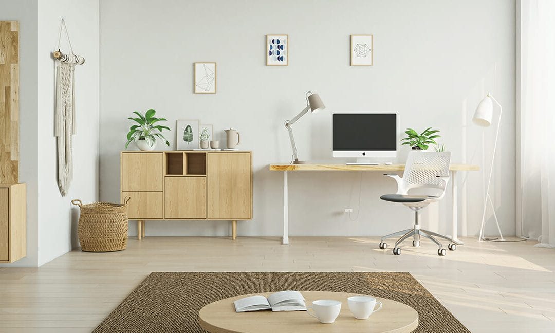 Tips for creating a home office with minimal space