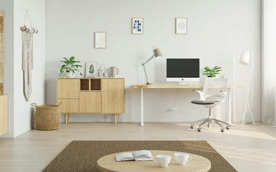 Tips for creating a home office with minimal space