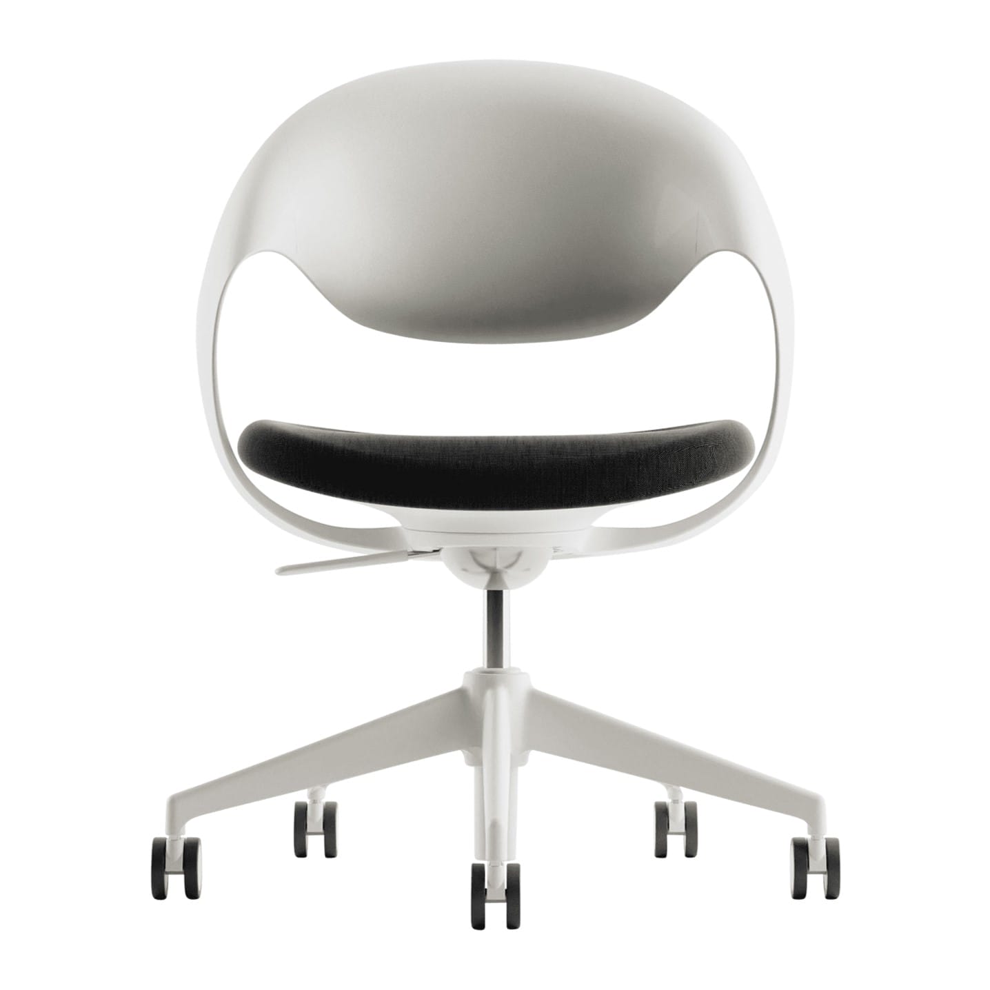 Konfurb Loop KON512-0-13 White Frame Black Seat 5 Star Back