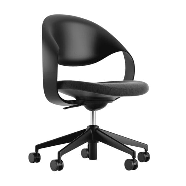 Konfurb Loop KON512-0-13 White Frame Black Seat 5 Star Front