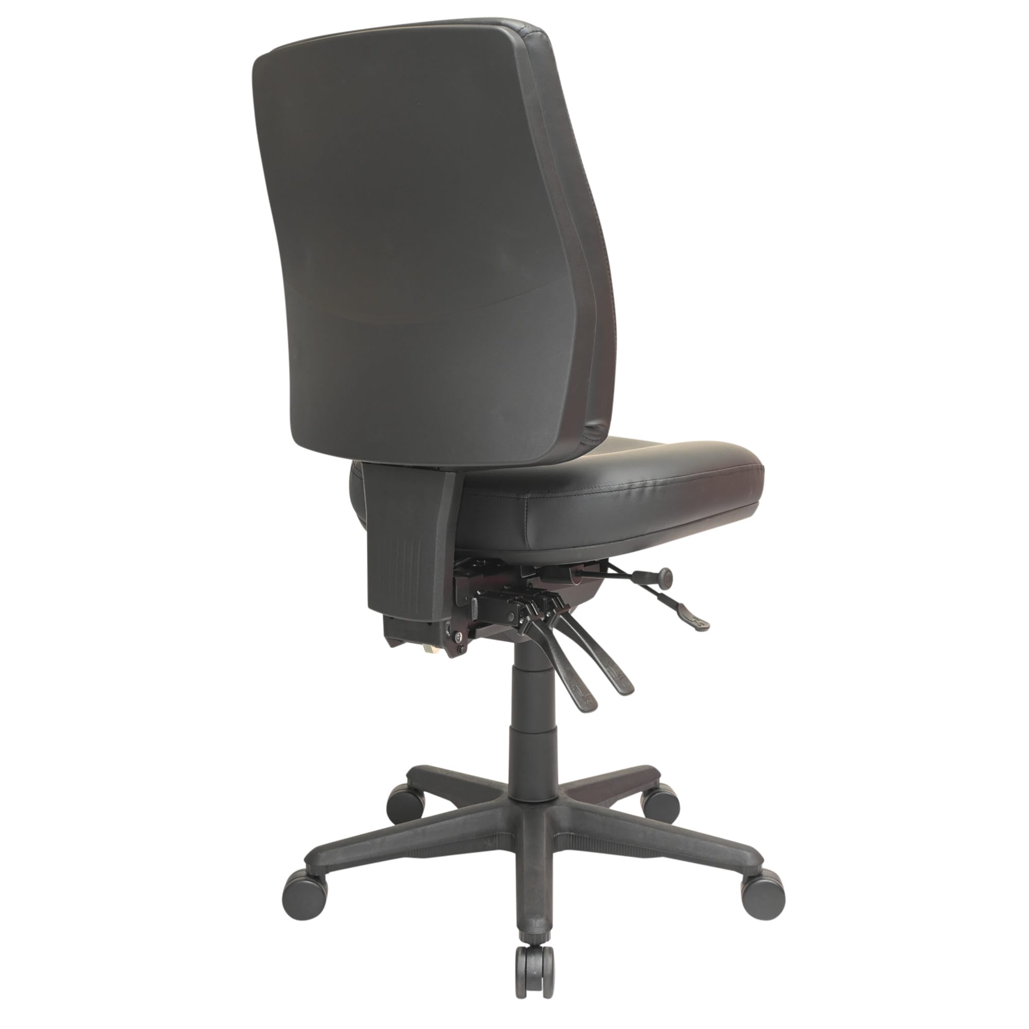 Buro Roma 3L HB PU w seat slide 717-PU13-SS