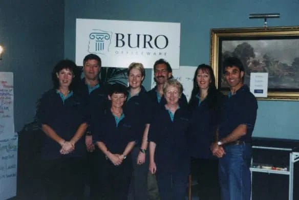 2001 Buro team at conference