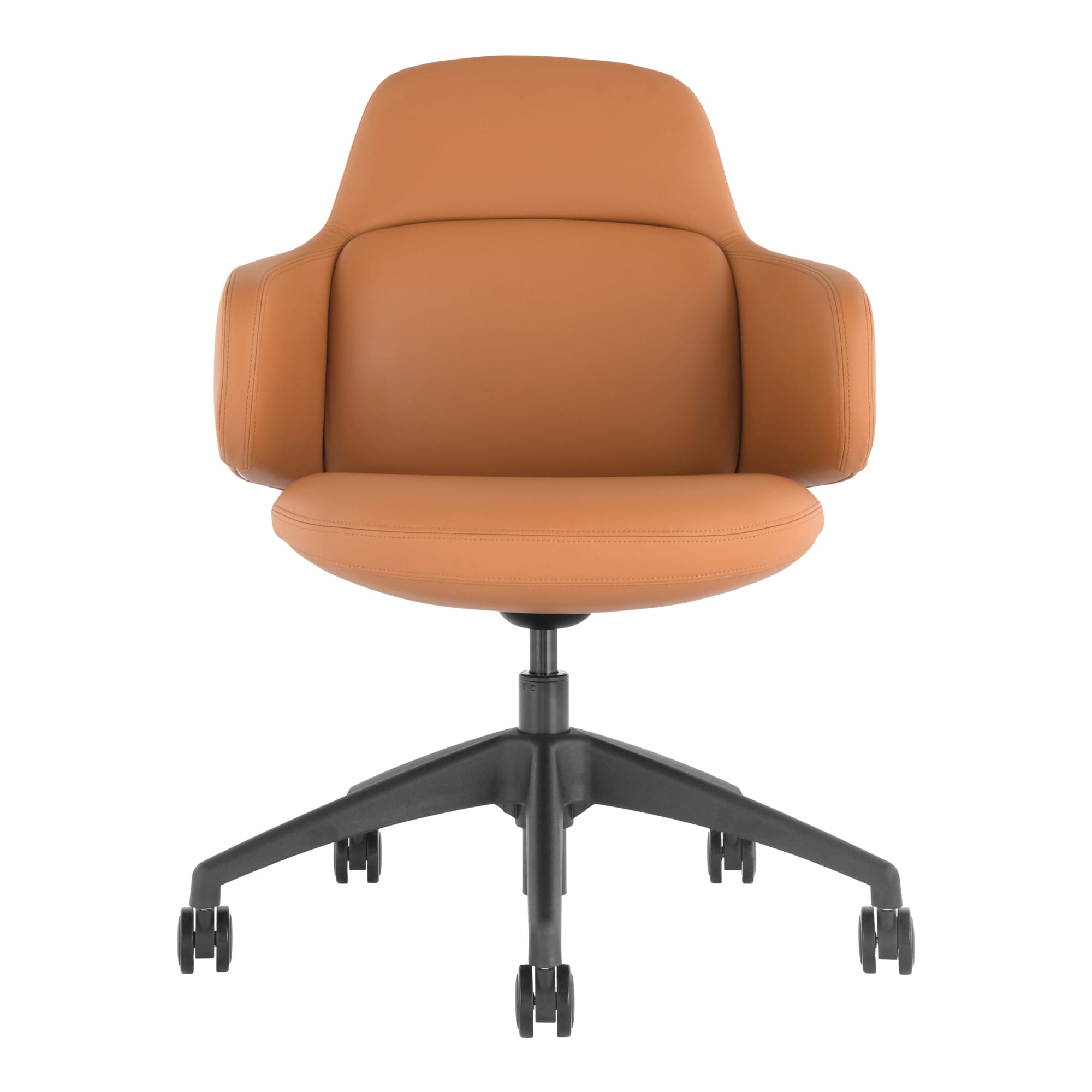Buro Odyssey Tan PU Front angle