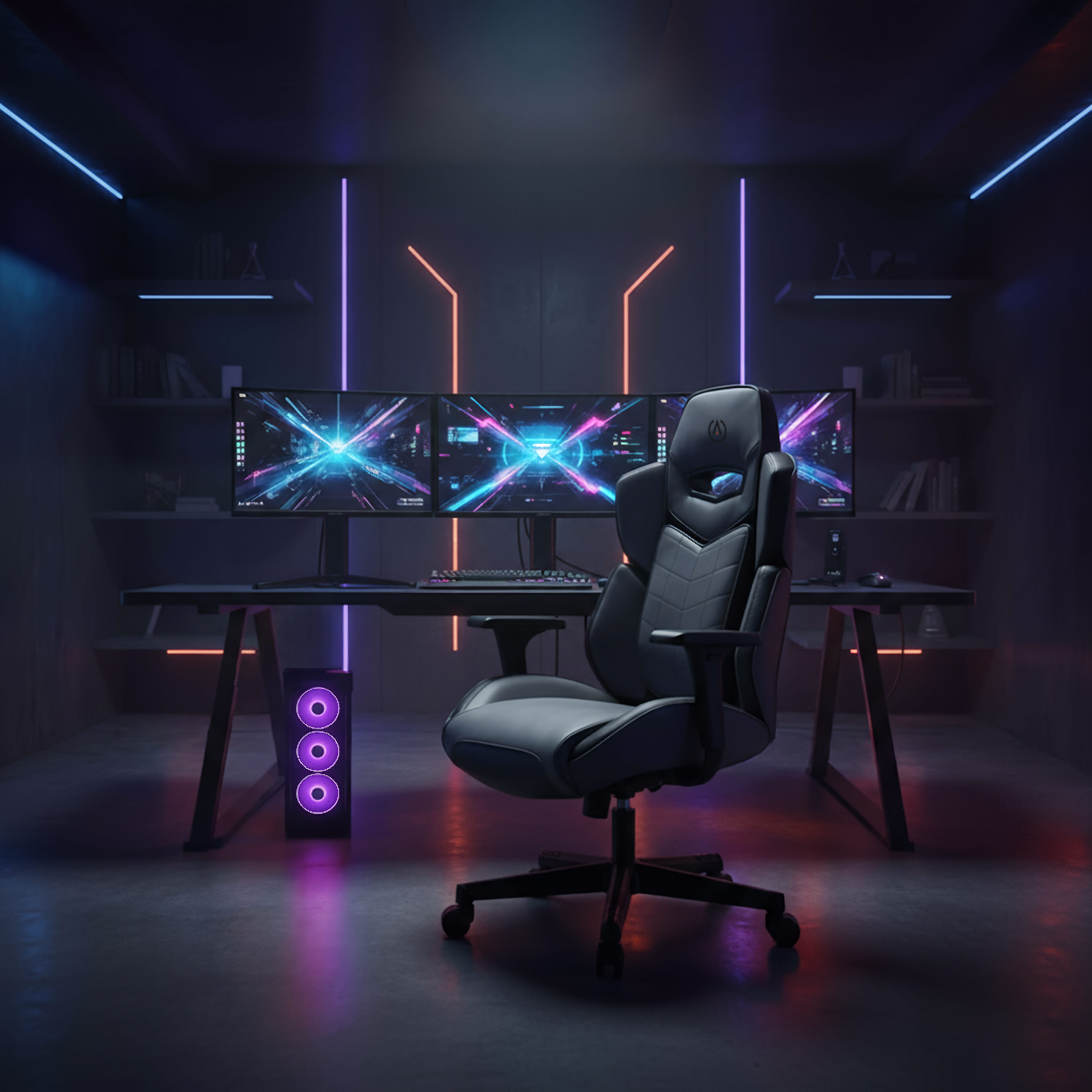 Buro Raider Gaming Chair home set up