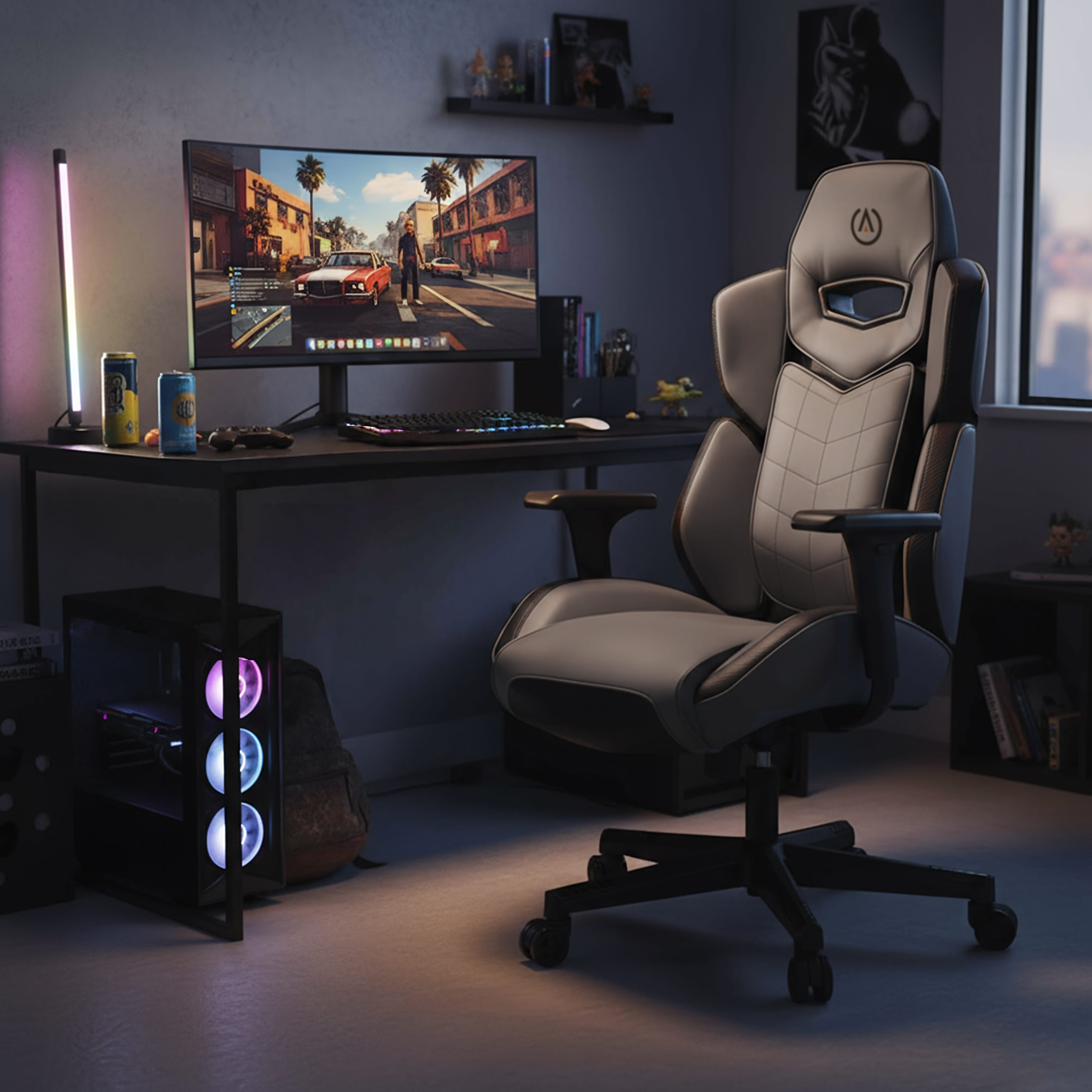 Buro Raider Gaming Chair home set up